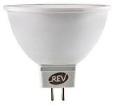 Лампа св/диодная д/софитов  9Вт 4000К (холодный) REV GU5.3
